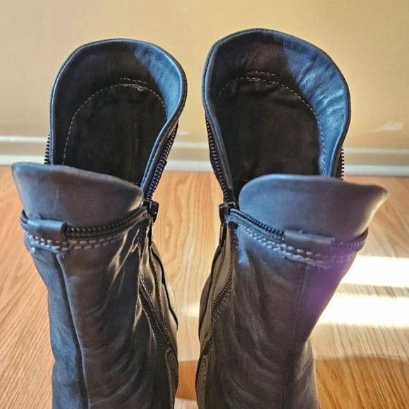 Dkode Women's Boho Leather Vintage Style Zippered Retro Ankle Boots Size EU 38. - Picture 9 of 15